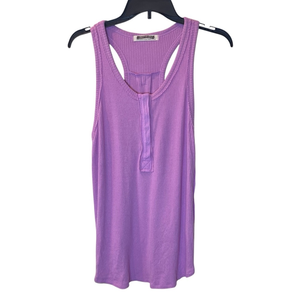 NWOT Free people we the free euphoric lilac purple racerback tank top